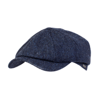 Newsboy Classic Shetland Wool Herringbone Cap (Choice of Colors) by Wigens