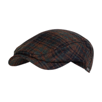 Ivy Contemporary Wool Cap in New Tartans (Choice of Colors) by Wigens