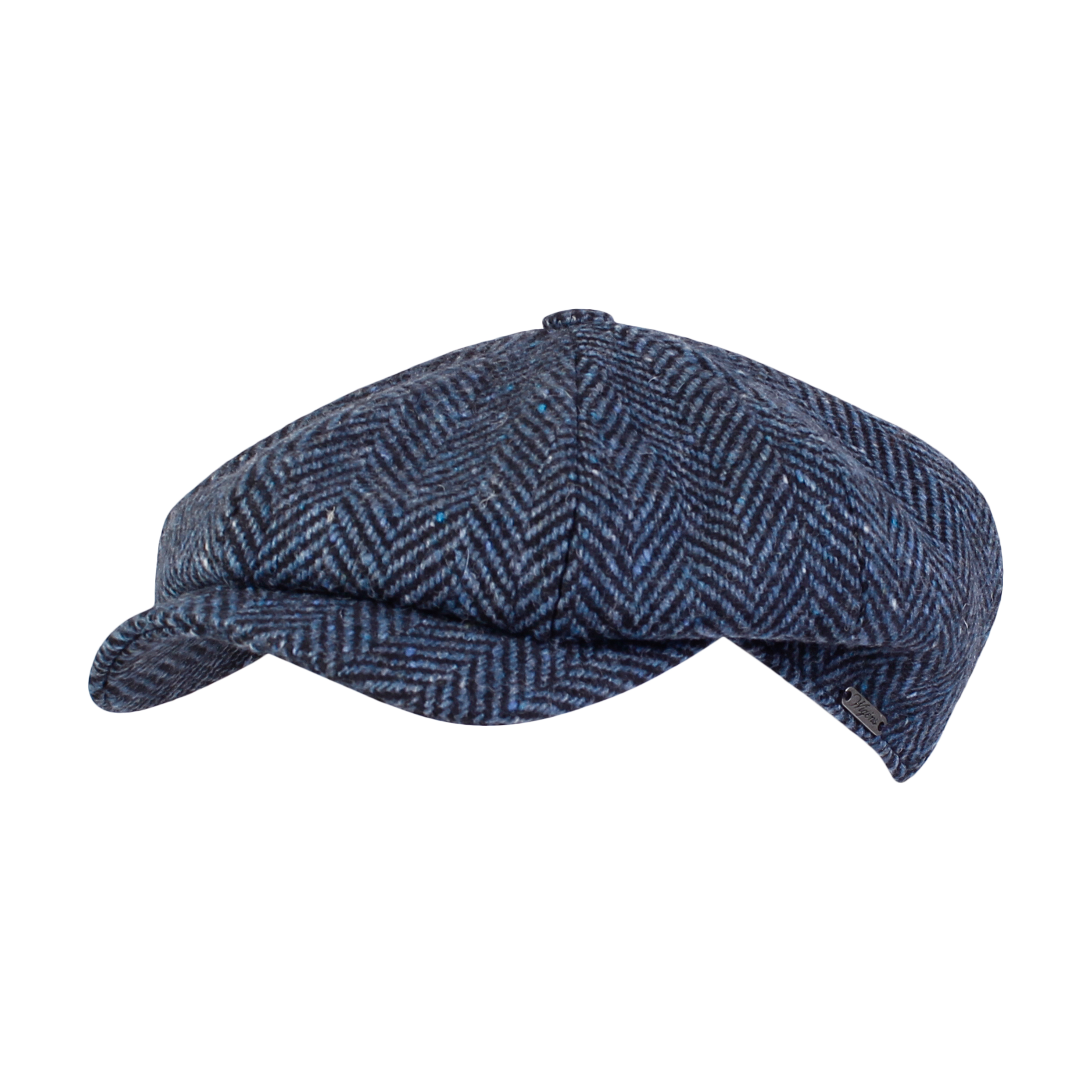 Newsboy Retro Cap in Herringbone Magee 1866 Wool Choice of Colors