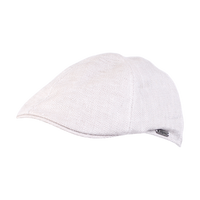 Pub Cap in Classic Linen Herringbone (Choice of Colors) by Wigens