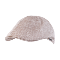 Pub Cap in Classic Linen Herringbone (Choice of Colors) by Wigens