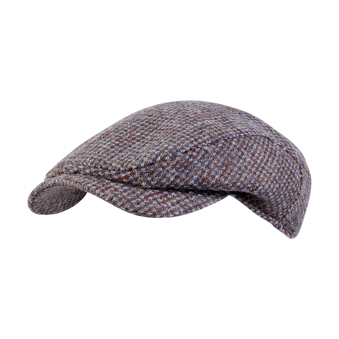 Ivy Contemporary Harris Tweed Wool Cap in Small Check (Choice of Colors) by Wigens
