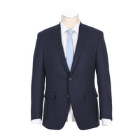 Super 150s Wool Stretch 2-Button Half-Canvas CLASSIC FIT Suit in Navy (Short, Regular, and Long Available) by Rivelino