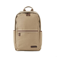 Teddy Zipper Backpack in Desert Canvas by Baekgaard