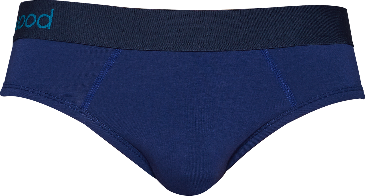 Hip Brief in Deep Space Blue by Wood Underwear