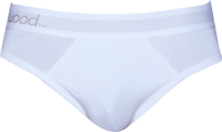 Hip Brief in White by Wood Underwear