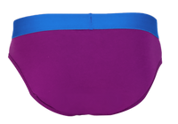 Hip Brief in Grape by Wood Underwear