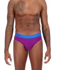 Hip Brief in Grape by Wood Underwear