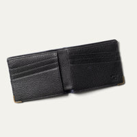 William Italian Leather Billfold Wallet in Blue by Will Leather Goods