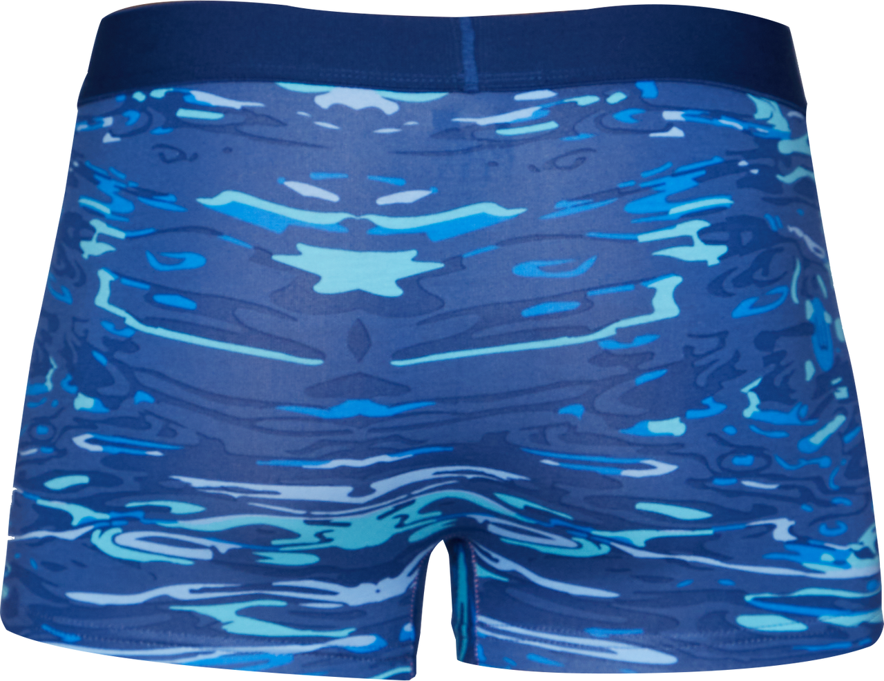 Trunk Style Briefs in Blue Liquid by Wood Underwear