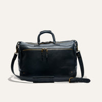 Leather Travel Duffle in Black by Will Leather Goods