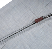 Wool Blend Puffer Vest in Silver Grey by Pelago