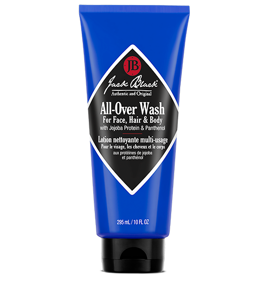 All-Over Wash for Face, Hair & Body by Jack Black