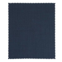 Sharkskin Super 120s Worsted Wool Comfort-EZE Trouser in New Navy, Size 31 (Dunhill Traditional Fit) by Ballin