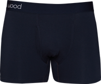 Boxer Brief w/ Fly in Black by Wood Underwear
