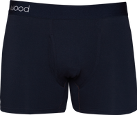 Boxer Brief w/ Fly in Black by Wood Underwear