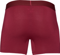 Boxer Brief w/ Fly in Burgundy Red by Wood Underwear