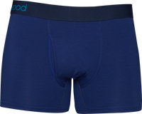 Boxer Brief w/ Fly in Deep Space Blue by Wood Underwear