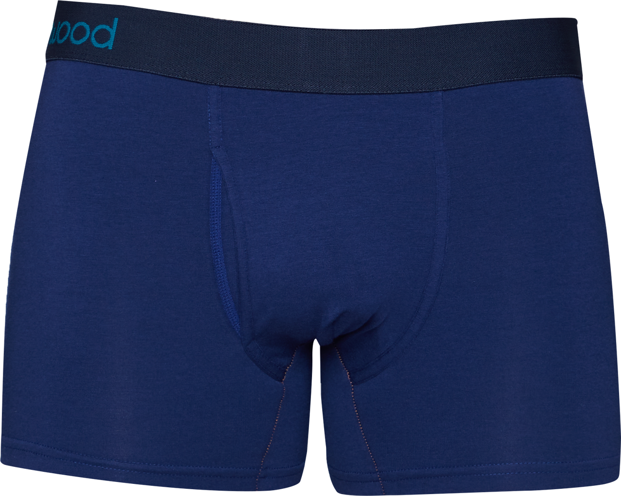 4-Pack Boxer Briefs w/ Fly in Darks (Stock Up & Save!) by Wood Underwear