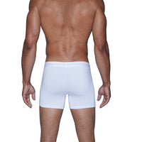 Boxer Brief w/ Fly in White by Wood Underwear