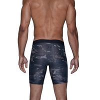 Biker Brief w/ Fly in Forest Camo by Wood Underwear