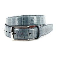South American Caiman Belt in Blue Jean by Torino Leather