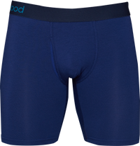 Biker Brief w/ Fly in Deep Space Blue by Wood Underwear