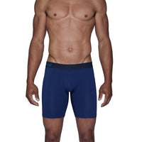 Biker Brief w/ Fly in Deep Space Blue by Wood Underwear