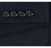 Super 140s Wool 2-Button CLASSIC FIT Suit in Dark Navy (Short, Regular, and Long Available) by Renoir
