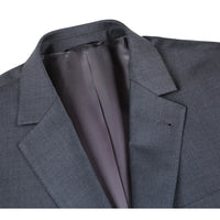 Super 150s Wool 2-Button Half-Canvas MODERN FIT Suit in Grey (Short, Regular, and Long Available) by Rivelino