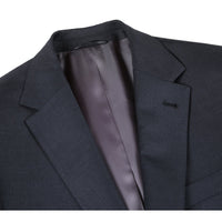 Super 150s Wool 2-Button Half-Canvas MODERN FIT Suit in Charcoal (Short, Regular, and Long Available) by Rivelino