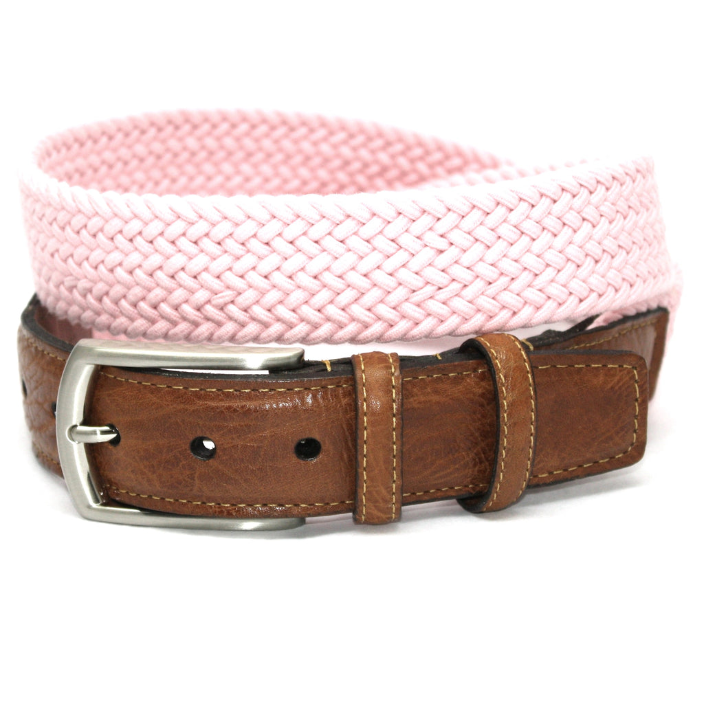 Italian Woven Cotton Elastic Belt