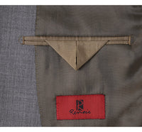 Super 140s Wool 2-Button CLASSIC FIT Suit in Dark Grey (Short, Regular, and Long Available) by Renoir