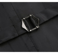 Super 140s Wool Waistcoat in Charcoal (Regular and Long Available) by Renoir