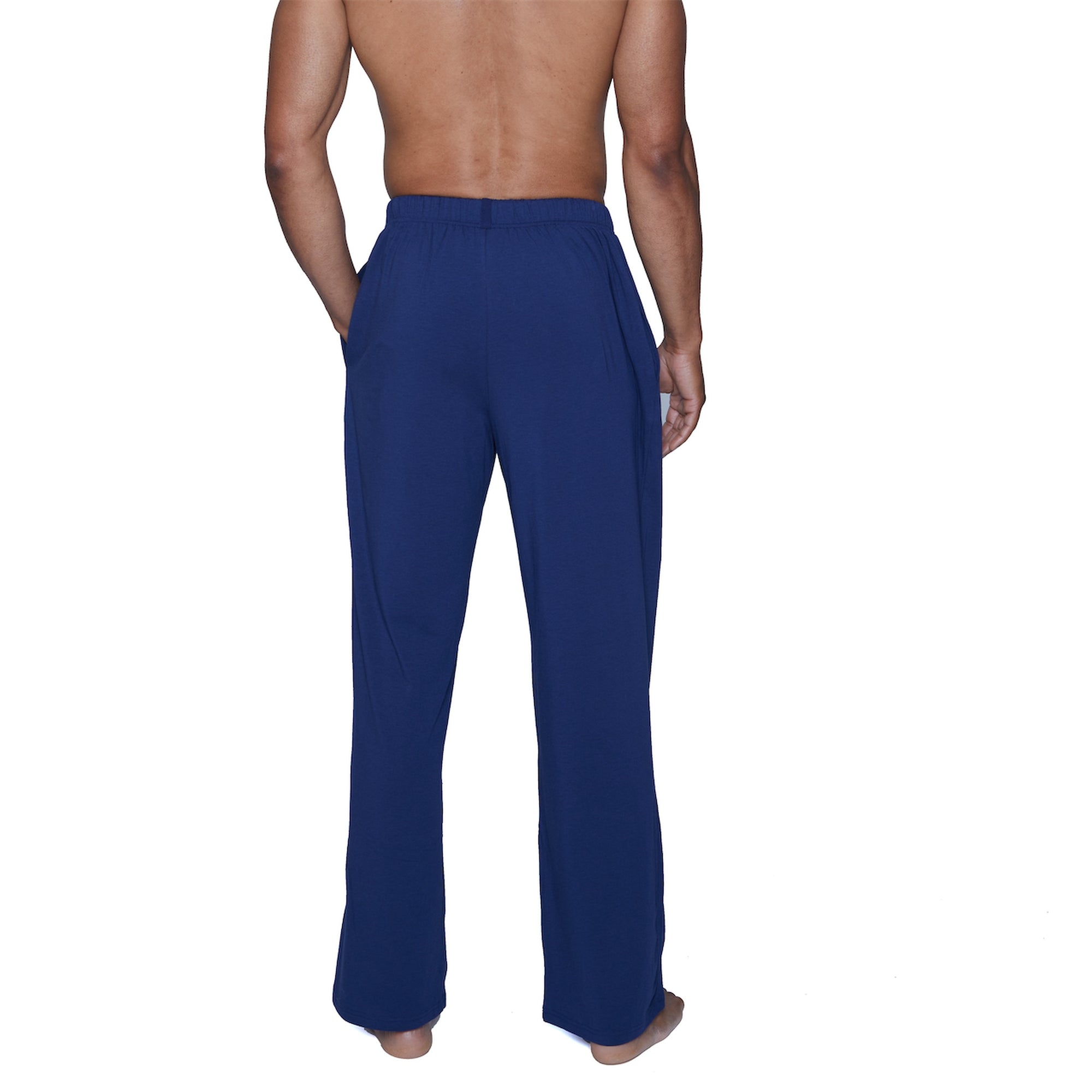 Lounge Pant with Draw String in Deep Space Blue by Wood Underwear