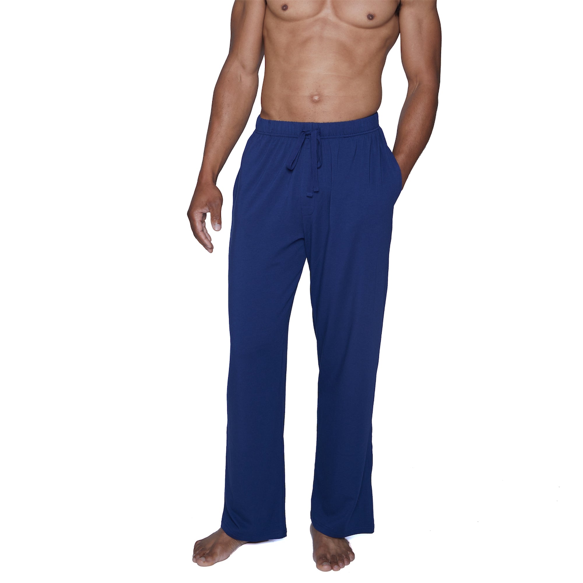 Lounge Pant with Draw String in Deep Space Blue by Wood Underwear