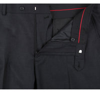 Super 140s Wool 2-Button SLIM FIT Suit in Charcoal (Short, Regular, and Long Available) by Renoir