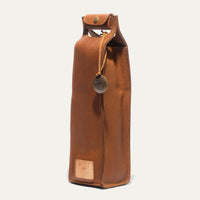 Leather Wine Bottle Case in Tan by Will Leather Goods