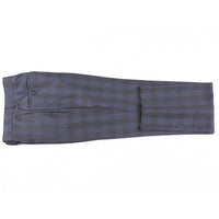 Stretch Performance Single Breasted SLIM FIT Suit in Grey and Tan Plaid (Size 40R, 33 Waist) by English Laundry