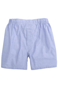 'Beau' and 'Jed' Pinpoint Stripe/End On End Full Make Cotton Boxer Shorts (4 Pack) by Batton