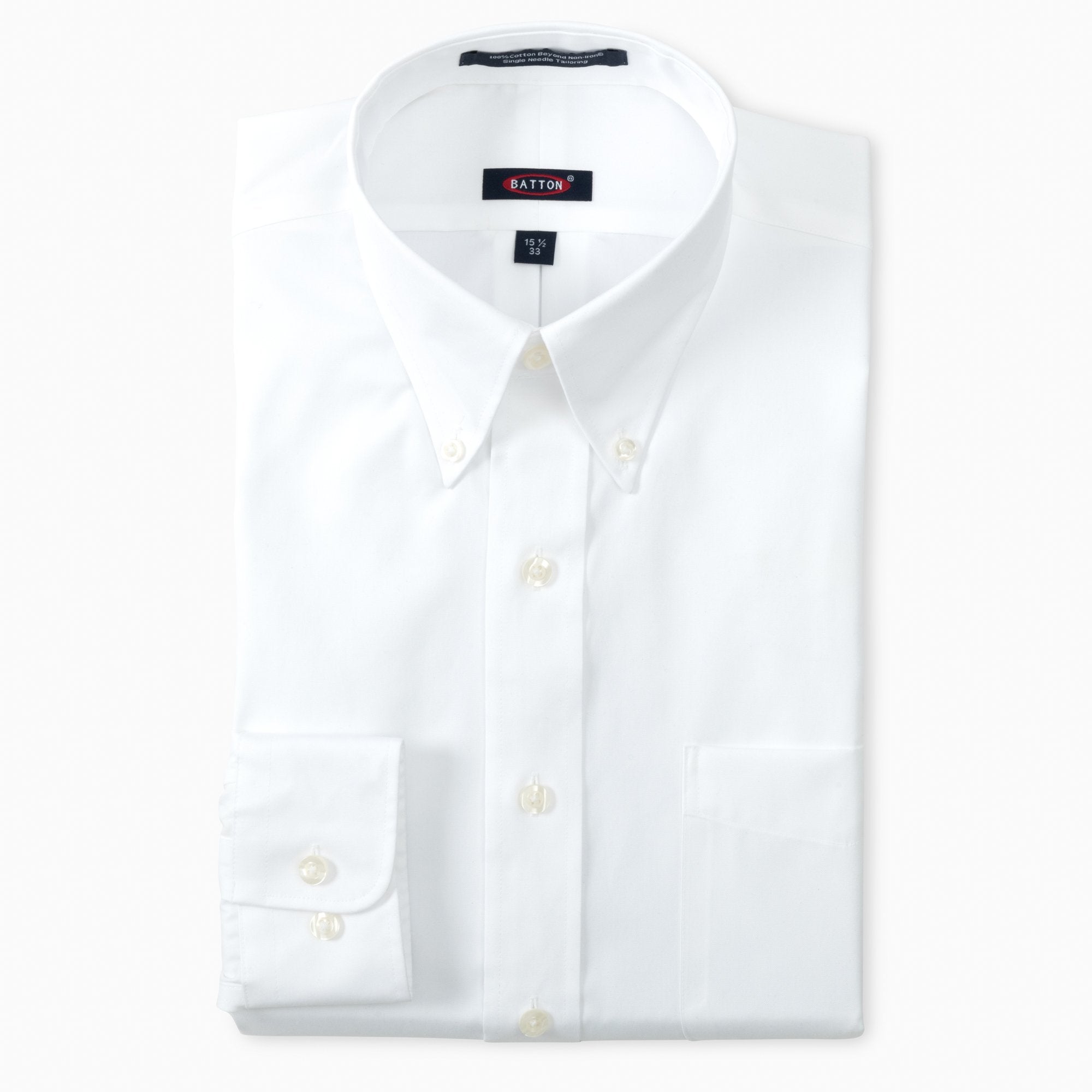 Eric' Beyond Non-Iron Pinpoint Cotton Dress Shirt with Button Down C Eric' Beyond Non-Iron Pinpoint Cotton Dress Shirt with Button Down C