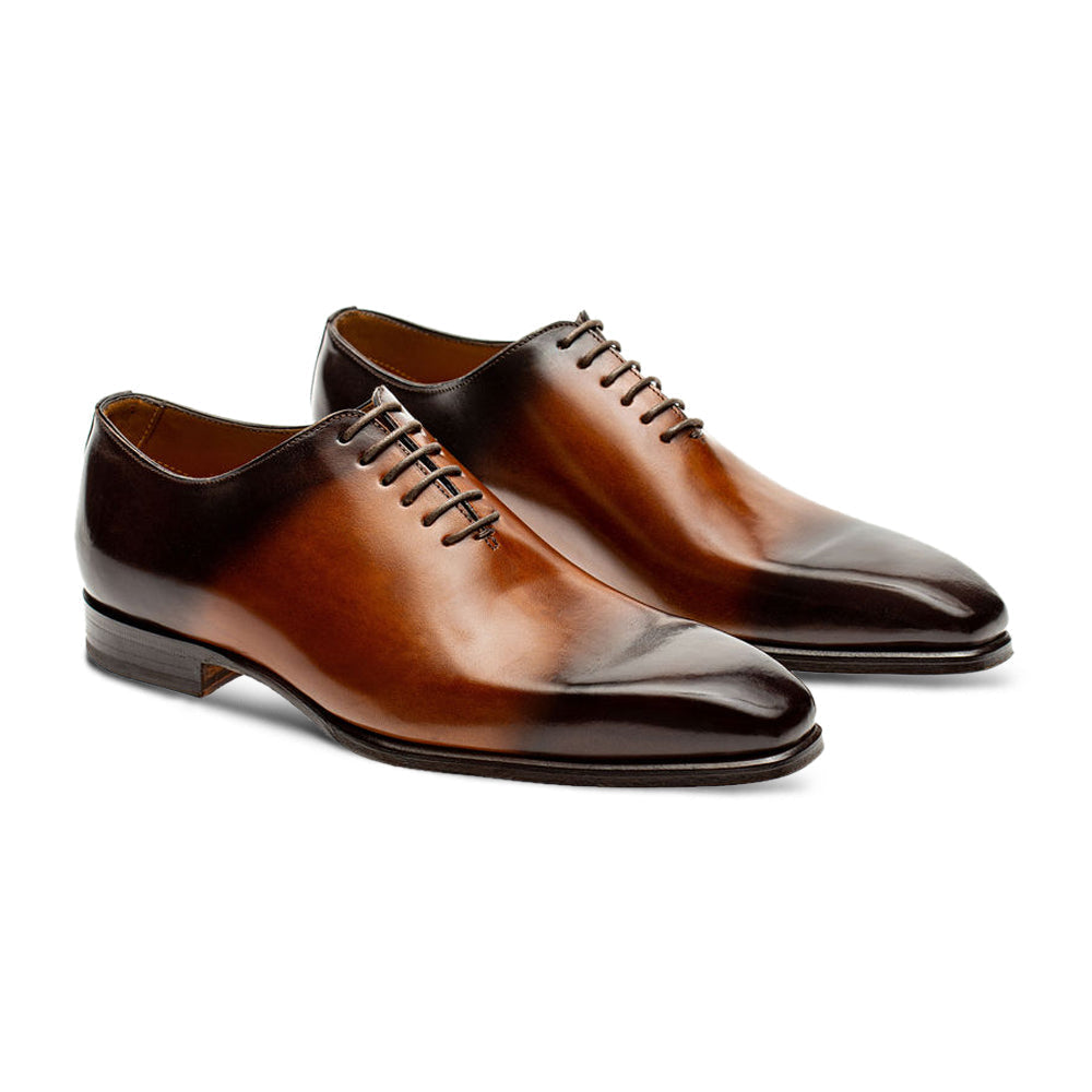 Colonial Wholecut Derby Lace Up in Brown by Jose Real