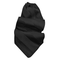 Tonal Stripe Silk Satin Woven Jacquard Ascot in Choice of 24 Colors by Dion