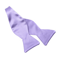 Solid Silk Satin Woven Jacquard Bow Tie in 19 Bold Colors (Choice of Styles) by Dion Neckwear