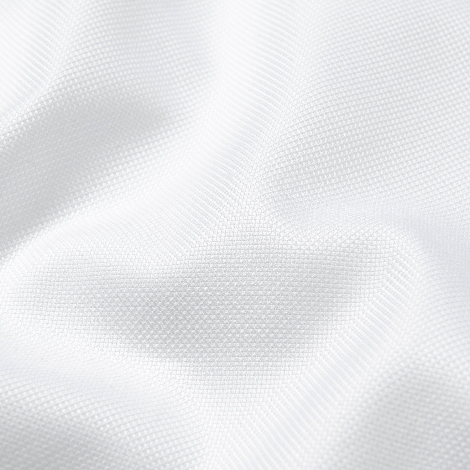 'Terry' Beyond Non-Iron® Royal Oxford Cotton Dress Shirt with Button Down Collar in White by Batton