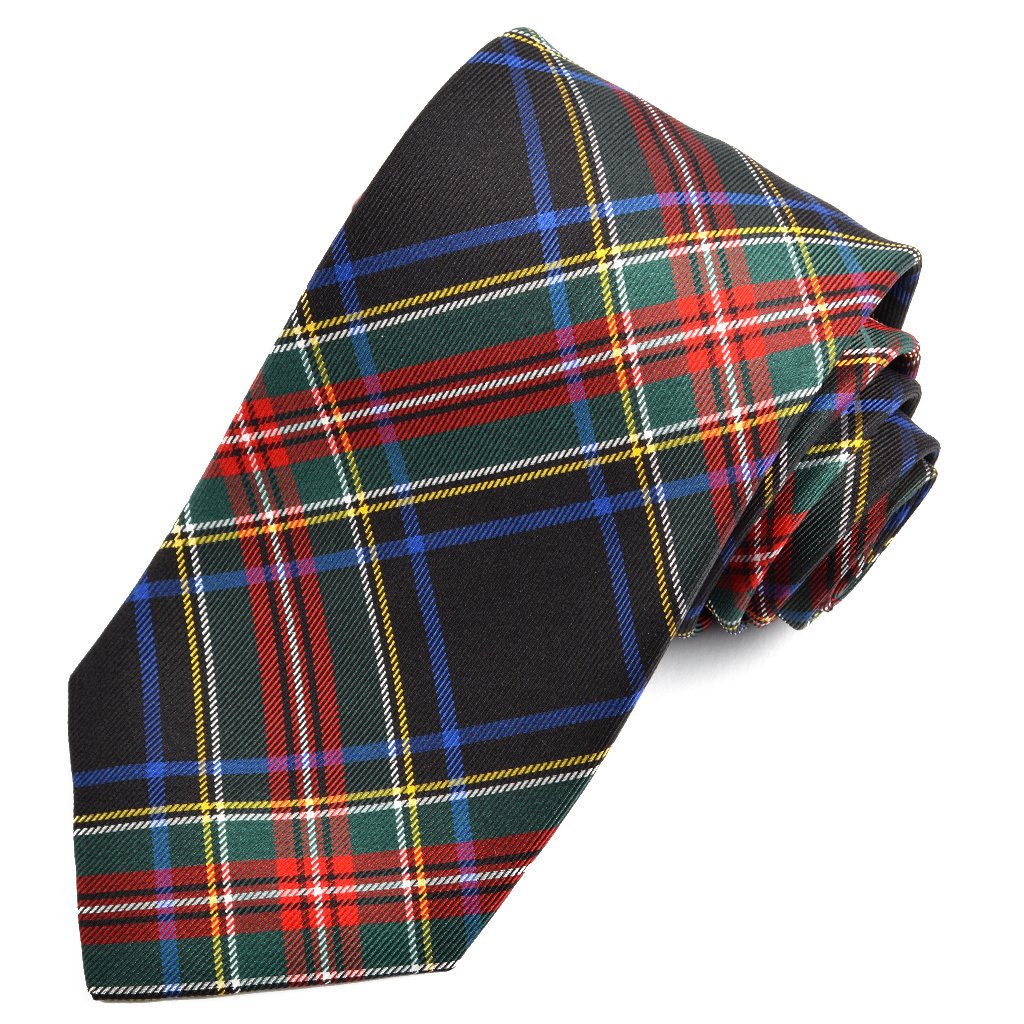 stewart plaid tie