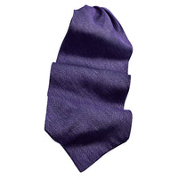 Mélange Solid Silk Woven Jacquard Ascot in Choice of 12 Colors by Dion