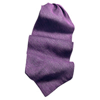 Mélange Solid Silk Woven Jacquard Ascot in Choice of 12 Colors by Dion