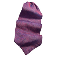 Mélange Solid Silk Woven Jacquard Ascot in Choice of 12 Colors by Dion