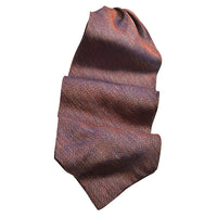 Mélange Solid Silk Woven Jacquard Ascot in Choice of 12 Colors by Dion